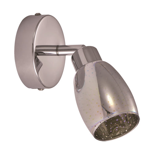 Wall sconce lamp STRUHM ETNA G9 25W stainless steel chrome