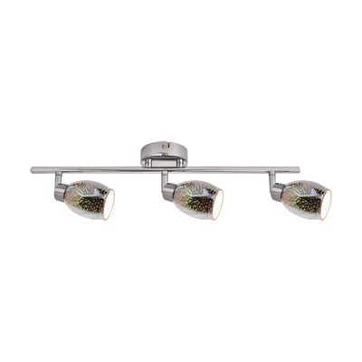 lighting rails STRUHM ETNA G9 3 x 25W stainless steel  chrome