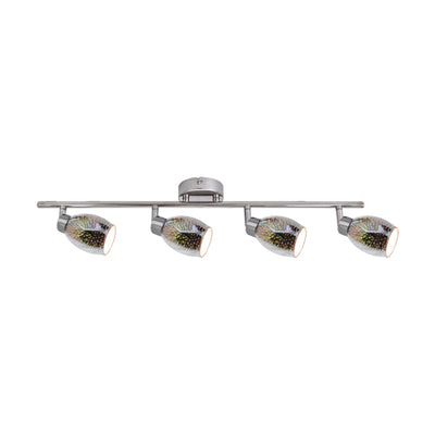 lighting rails STRUHM ETNA G9 4 x 25W stainless steel  chrome