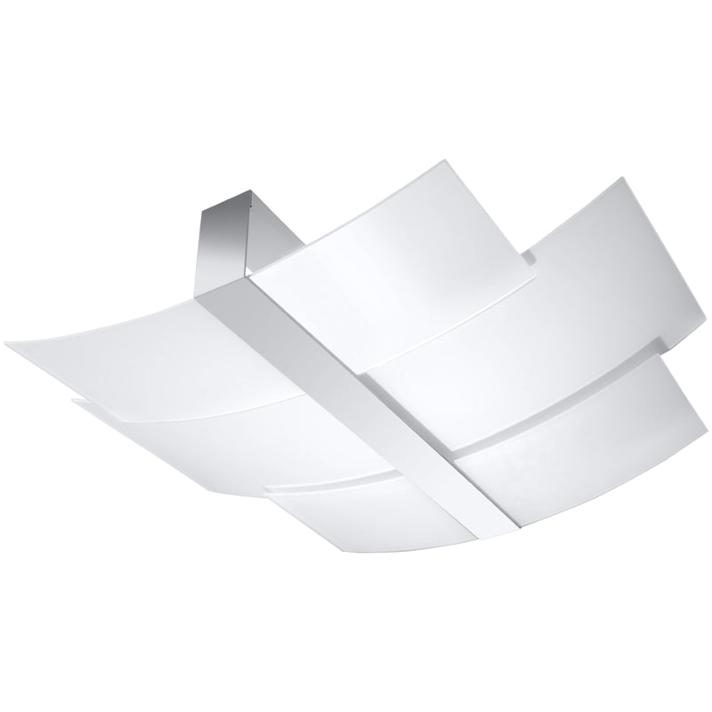 Sollux Lighting Celia 3L flush mount ceiling lamp steel E27