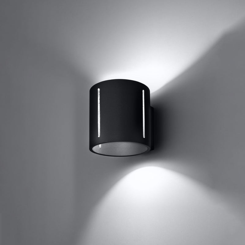 Sollux Lighting Inez 1L washer sconce wall lamp aluminium G9