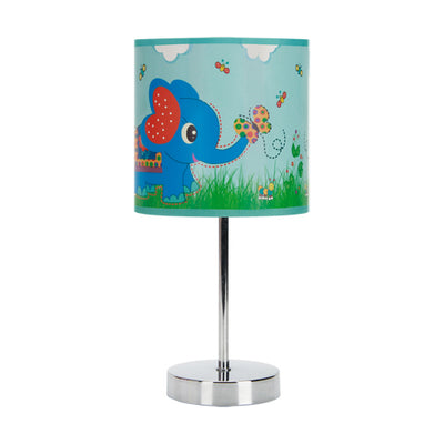 table lamps STRUHM NUKA E14 25W stainless steel blue