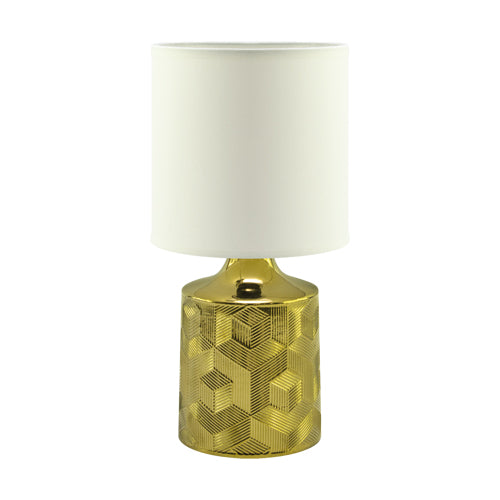 table lamps STRUHM LINDA E14 25W ceramics gold