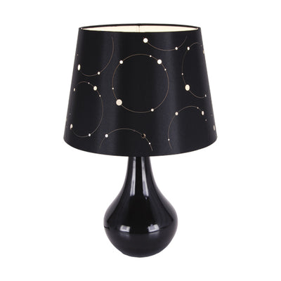 table lamps STRUHM LARYSA E14 40W ceramics  black