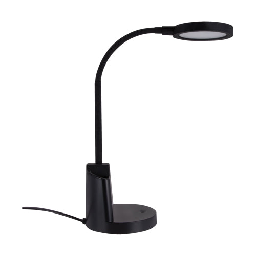 Desk lamp STRUHM LABOR LED (SMD) 8W stainless steel white/black