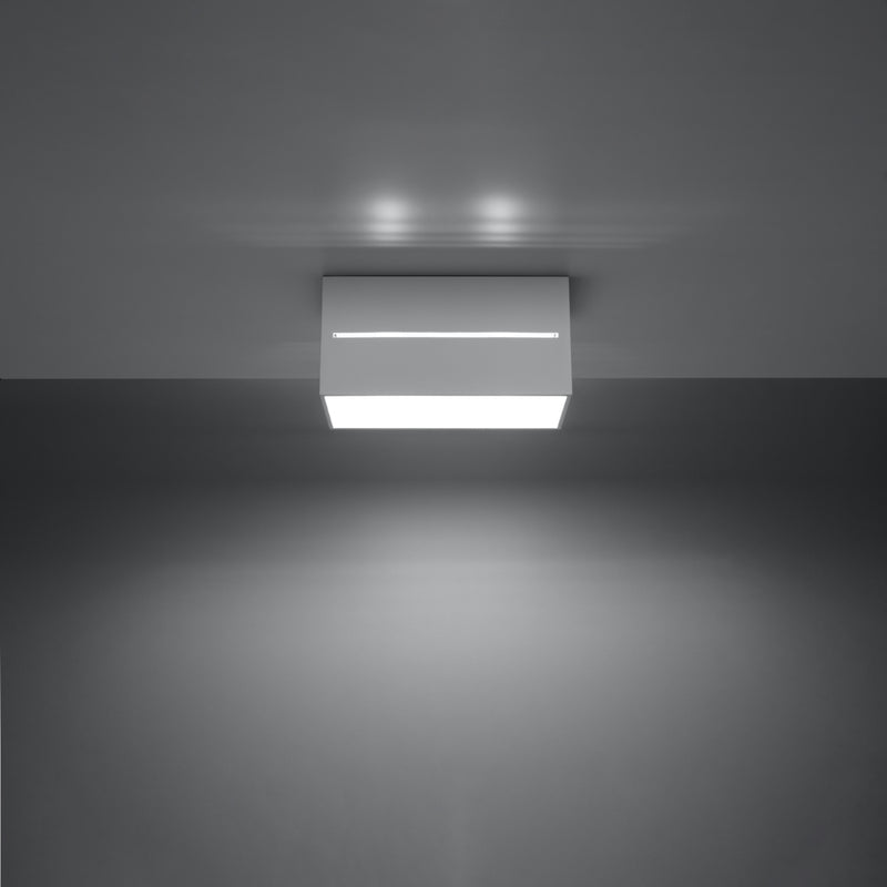 Sollux Lighting Lobo 2L Plafón aluminio G9