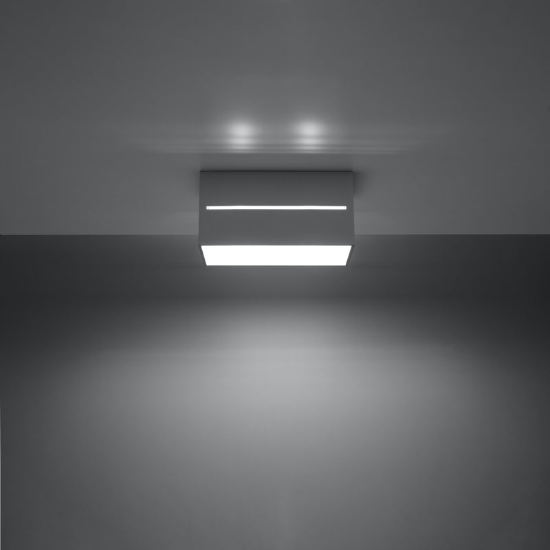 Sollux Lighting Lobo 2L Plafón aluminio G9