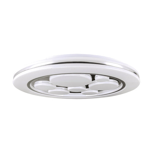 Flush mount lamp STRUHM DROPS LED (SMD) steel white