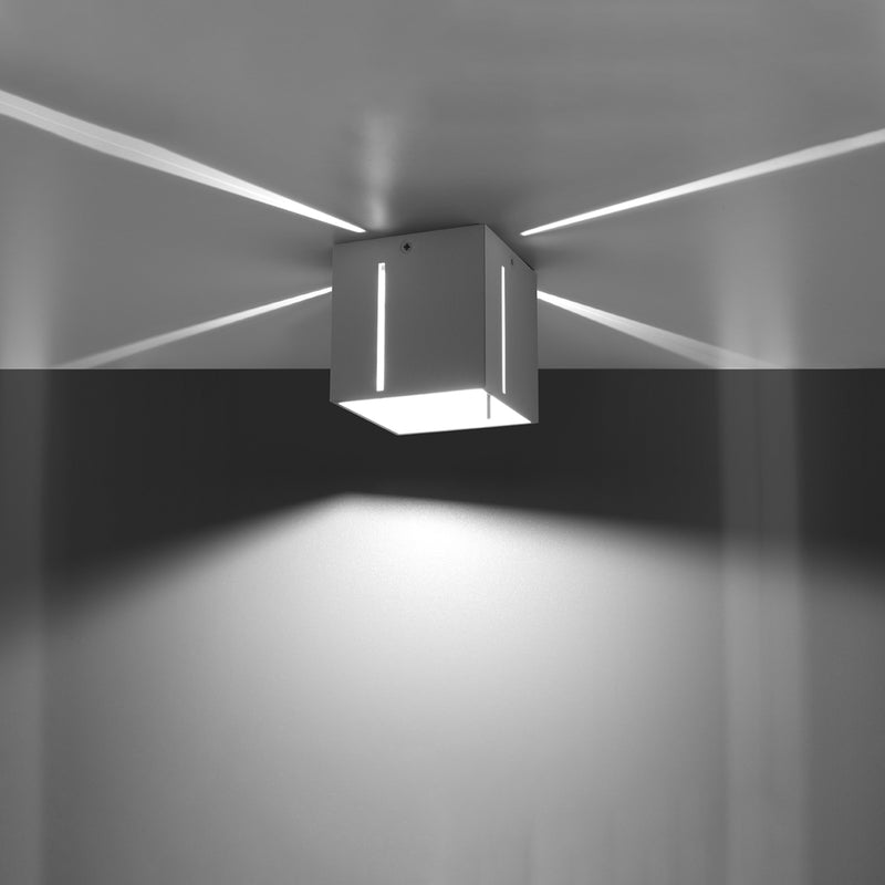 Sollux Lighting Pixar 1L lampada da soffitto in alluminio G9