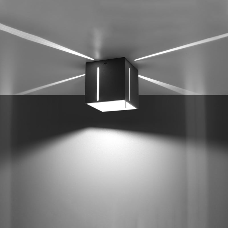 Sollux Lighting Pixar 1L lampada da soffitto in alluminio G9