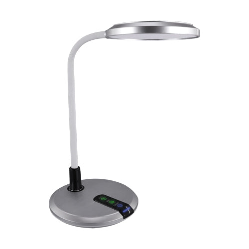 Desk lamp STRUHM PLATON LED (SMD) 6.5W polycarbonate PC silver/black