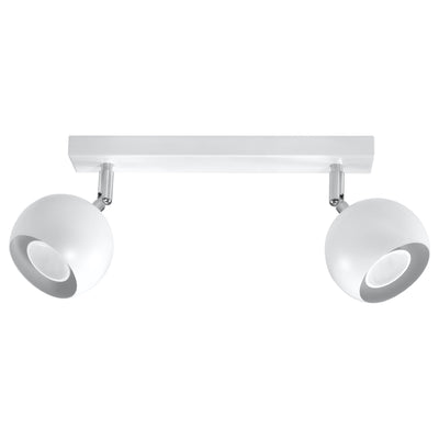 Sollux Lighting Oculare 2L ceiling spotlights steel GU10