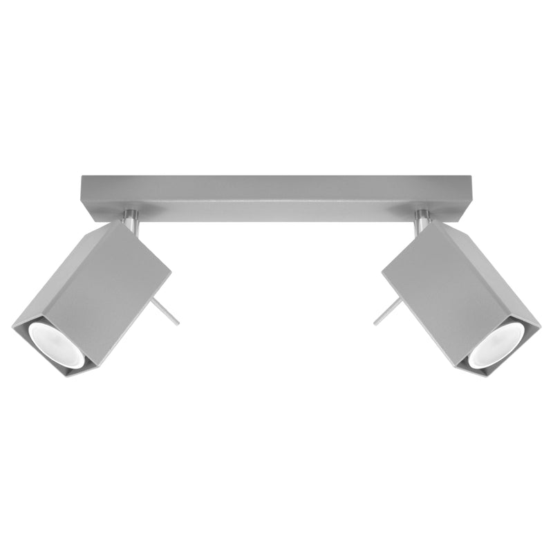 Sollux Lighting Merida 2L ceiling spotlights steel GU10