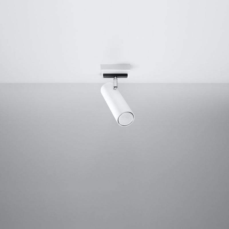 Sollux Lighting Direzione 1L ceiling spotlight steel GU10