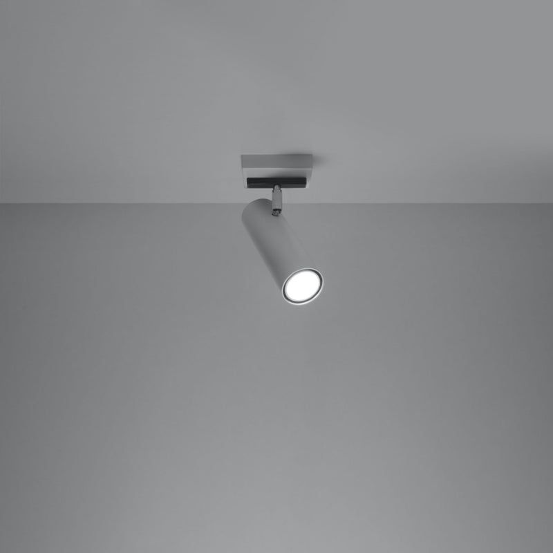 Sollux Lighting Direzione 1L ceiling spotlight steel GU10