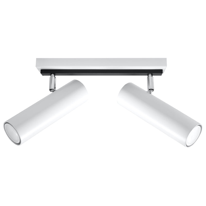 Sollux Lighting Direzione 2L ceiling spotlight steel GU10