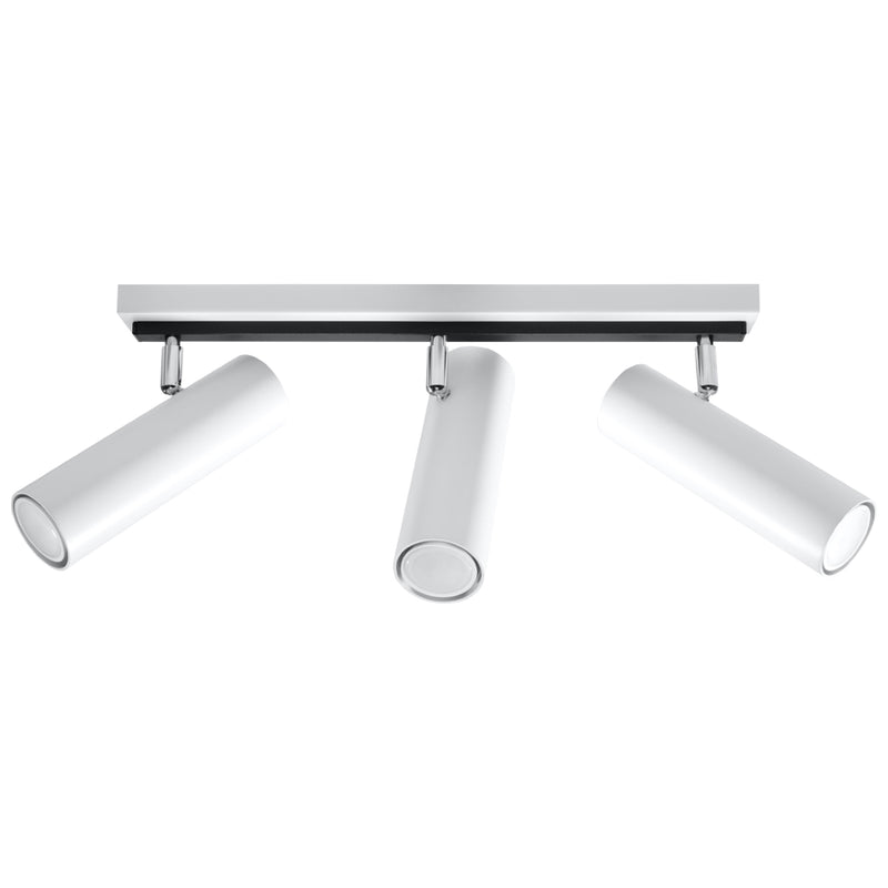 Sollux Lighting Direzione 3L ceiling spotlight steel GU10