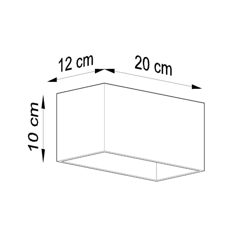 Sollux Lighting Quad 2L Aplique aluminio G9