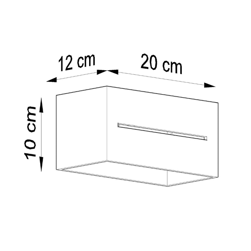 Sollux Lighting Lobo 2L væglampe aluminium G9