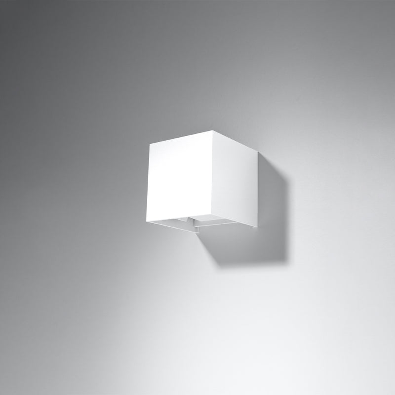 Sollux Lighting Luca 1L wandlamp aluminium LED