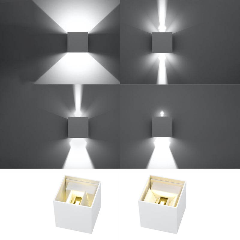 Sollux Lighting Luca 1L applique aluminium LED