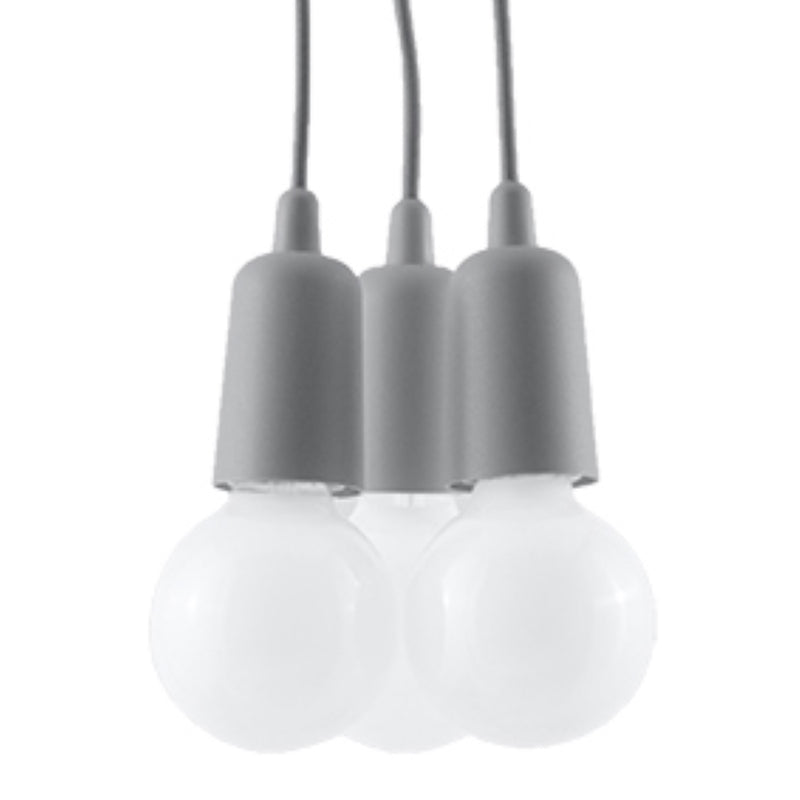 Sollux Lighting Diego 3L pendant lamp PVC E27