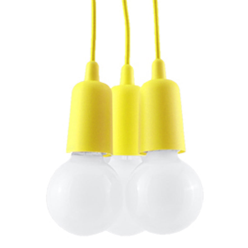 Sollux Lighting Diego 3L pendant lamp PVC E27