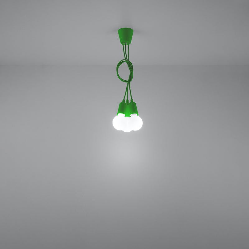 Sollux Lighting Diego 3L pendant lamp PVC E27