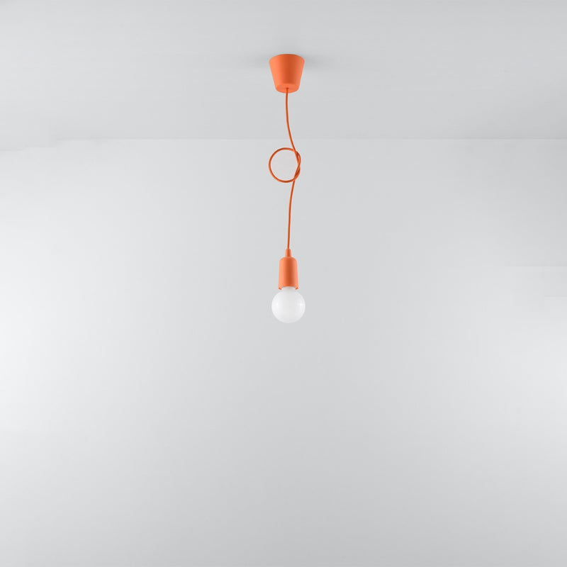 Sollux Lighting Diego 1L hanglamp PVC E27