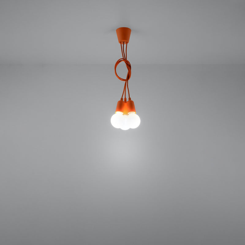 Sollux Lighting Diego 3L pendant lamp PVC E27