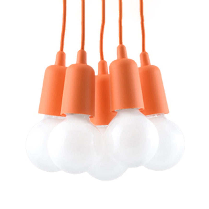 Sollux Lighting Diego 5L pendant lamp PVC E27