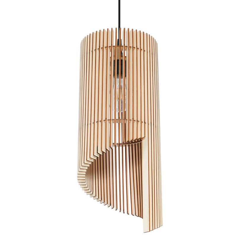 Sollux Lighting Alexia 1L pandant lamp wood E27