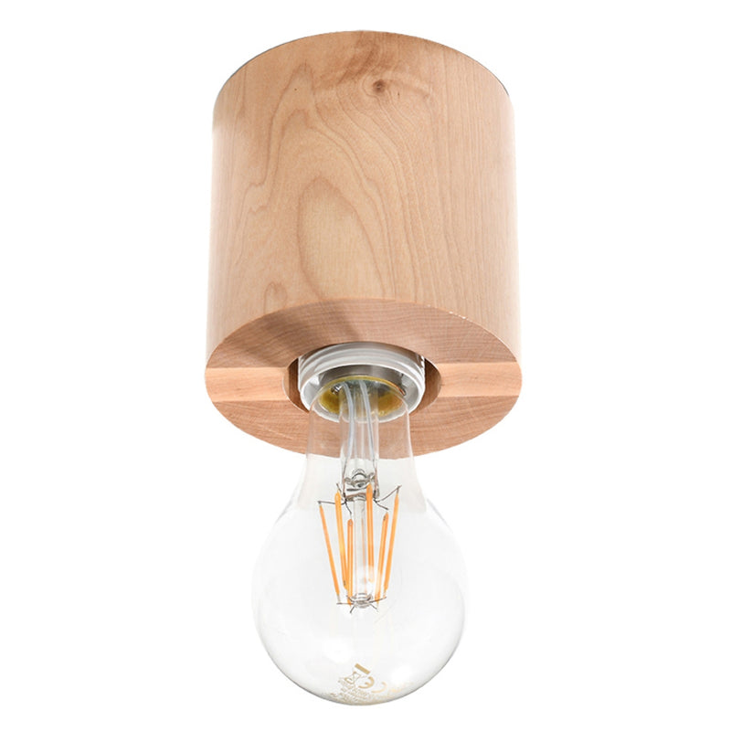 Sollux Lighting Salgado 1L ceiling lamp wood E27