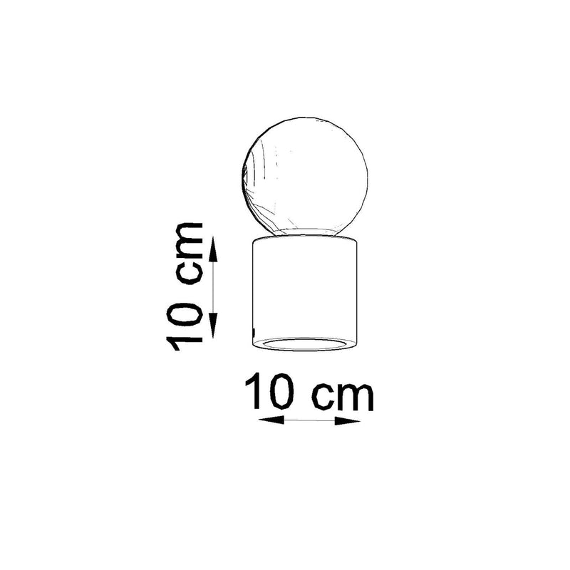 Sollux Lighting Salgado 1L tafellamp hout E27