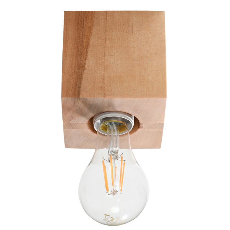 Sollux Lighting Ariz 1L ceiling lamp wood E27