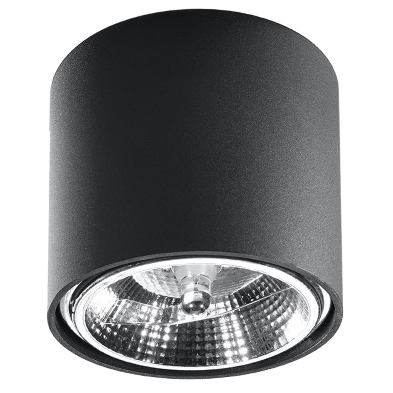 Sollux Lighting Tiube 1L ceiling spotlight aluminium GU10/ES111