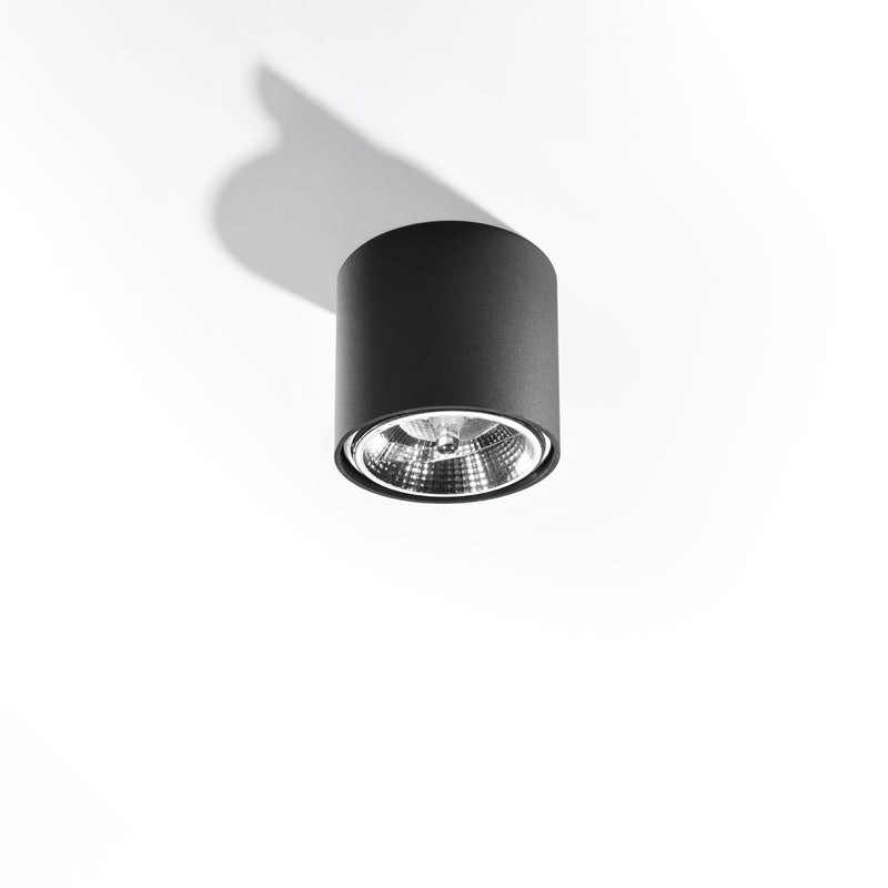 Sollux Lighting Tiube 1L faretto da soffitto in alluminio GU10/ES111