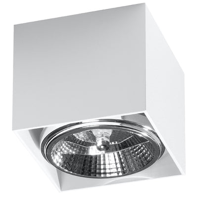 Sollux Lighting Blake 1L ceiling spotlight aluminium GU10/ES111