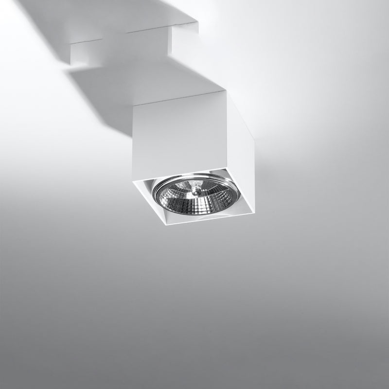 Sollux Lighting Blake 1L ceiling spotlight aluminium GU10/ES111