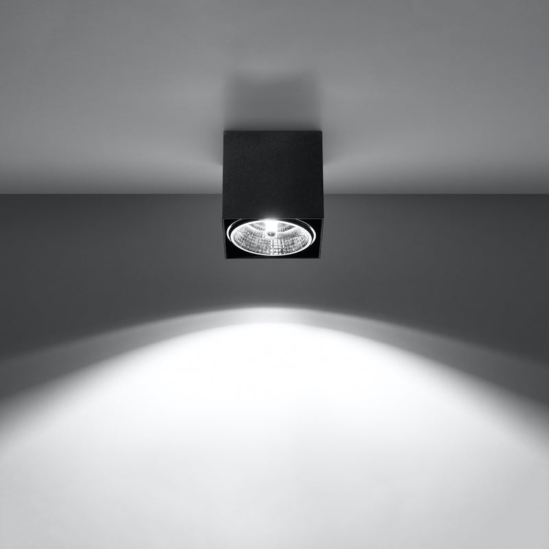 Sollux Lighting Blake 1L ceiling spotlight aluminium GU10/ES111