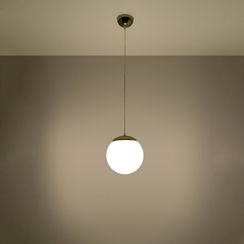 Sollux Lighting Ugo 1L pendant lamp glass E27, D 20-40cm