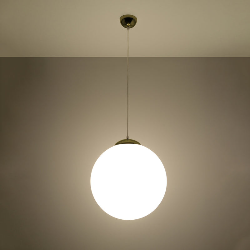 Sollux Lighting Ugo 1L pendant lamp glass E27, D 20-40cm