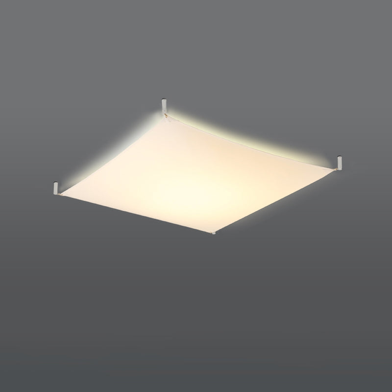 Sollux Lighting Luna 4L flush mount fabric G13, W 105-140cm