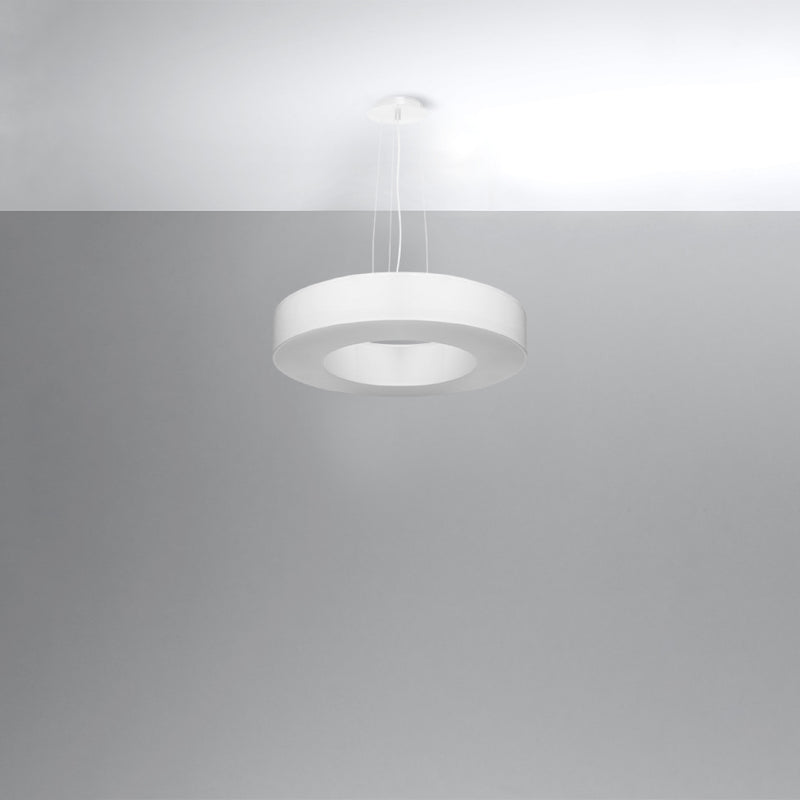 Sollux Lighting Saturno 5L pendel stof E27, D 50-70cm