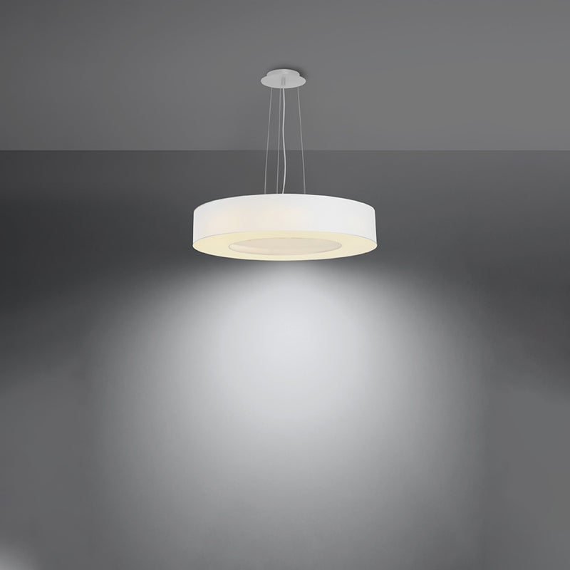 Sollux Lighting Saturno 5L pendant lamp fabric E27, D 50-70cm