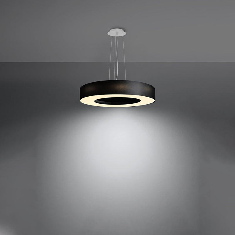 Sollux Lighting Saturno 5L pendant lamp fabric E27, D 50-70cm