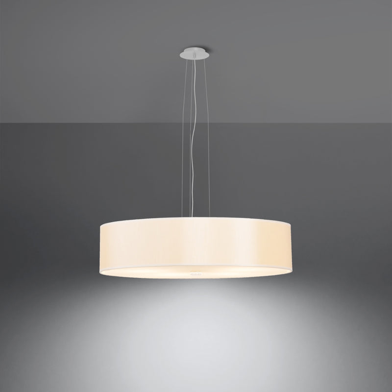 Sollux Lighting Skala 5L suspension tissu E27