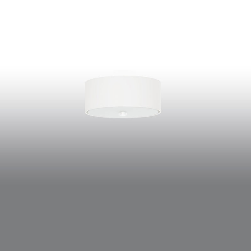 Sollux Lighting Skala 3L flush mount ceiling lamp fabric E27