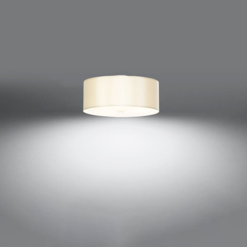 Sollux Lighting Skala 3L flush mount ceiling lamp fabric E27