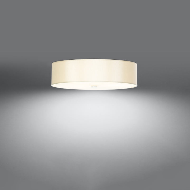 Sollux Lighting Skala 5L lampada da soffitto a incasso in tessuto E27 L 16-20cm